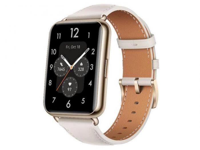 Умные часы Huawei Watch Fit 2 Yoda-B19V Moonlight White Leather Strap 55029265 от компании 2255 by - онлайн гипермаркет - фото 1