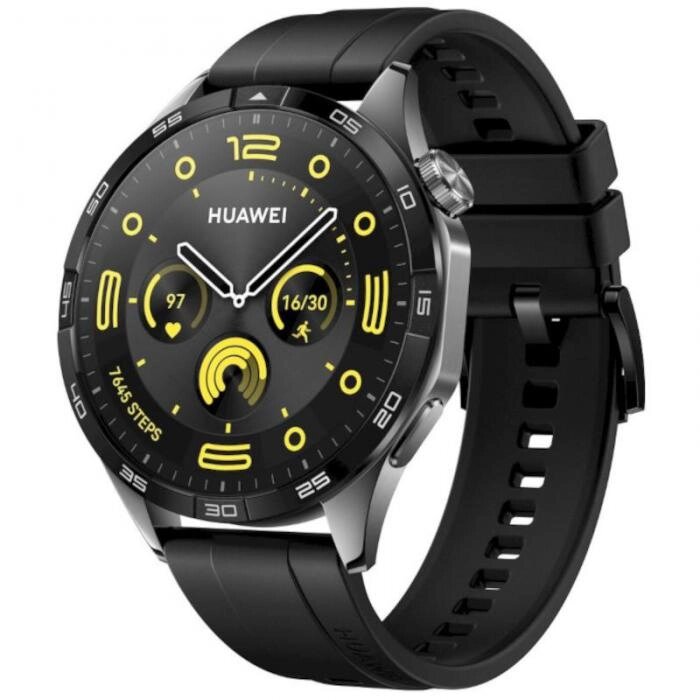 Умные часы Huawei Watch GT 4 Black 55020BGT от компании 2255 by - онлайн гипермаркет - фото 1