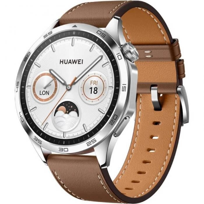 Умные часы Huawei Watch GT 4 Brown 55020BGX от компании 2255 by - онлайн гипермаркет - фото 1