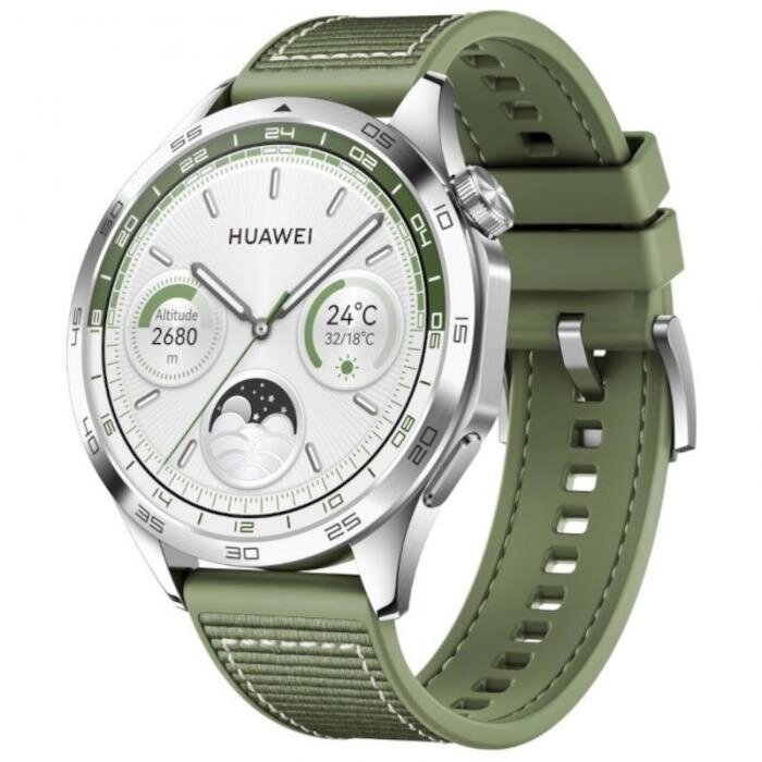 Умные часы Huawei Watch GT 4 Green 55020BGY от компании 2255 by - онлайн гипермаркет - фото 1