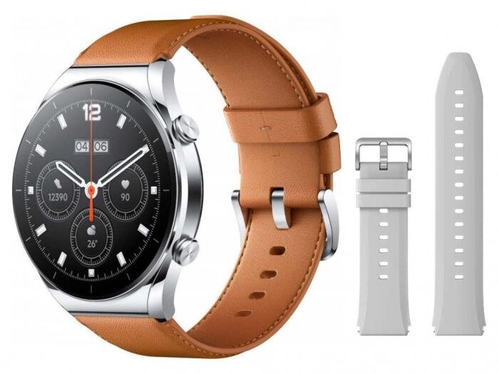 Умные часы Xiaomi Watch S1 GL Silver M2112W1 / BHR5560GL мужские электронные от компании 2255 by - онлайн гипермаркет - фото 1