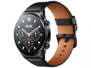 Умные мужские взрослые смарт-часы Xiaomi Watch S1 GL черные bluetooth smart watch электронные спортивные