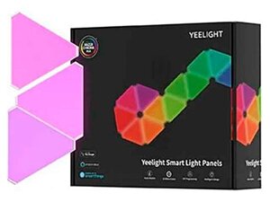 Умный RGB светильник интерьерный управляемый Xiaomi Yeelight Smart Light Panels-3pcs-Extension YLFWD-0013