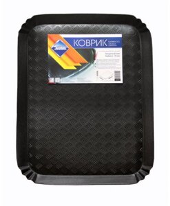 Универсальный багажный коврик вспененный резиновый автоковрик для багажника машины NOVA BRIGHT 46937 черный