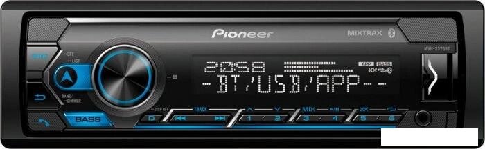 USB-магнитола Pioneer MVH-S325BT от компании 2255 by - онлайн гипермаркет - фото 1