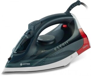 Утюг Vitek VT-8302, 2400Вт, черный/белый/красный