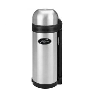 Вакуумный термос для напитков чая кофе с ручкой Biostal 1.8L NG-1800-1 нержавейка биосталь