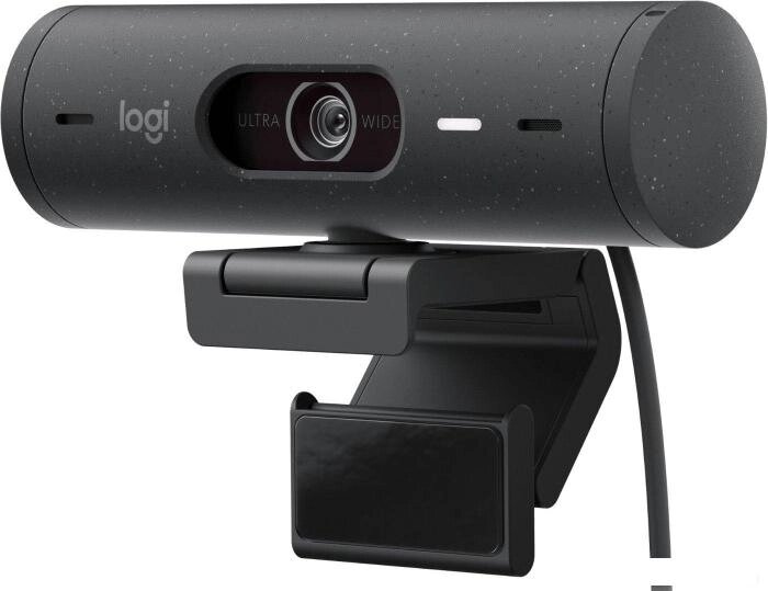 Веб-камера для видеоконференций Logitech Brio 505 (графит) от компании 2255 by - онлайн гипермаркет - фото 1