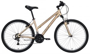 Велосипед женский легкий с алюминиевой рамой STARK Luna 26.1 V песочный/серый 16" HQ-0005194