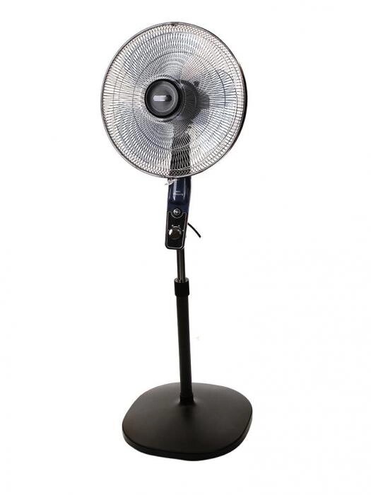 Вентилятор напольный электрический бытовой тихий мощный с пультом управления для дома Tefal VF4420F2 черный от компании 2255 by - онлайн гипермаркет - фото 1