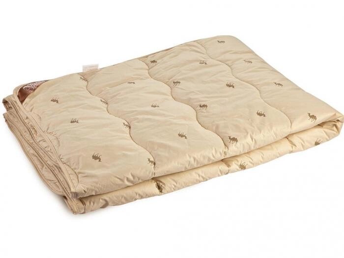 Верблюжье одеяло Verossa 200x220cm Евро размер 170584 зимнее хлопковое из верблюжьей шерсти от компании 2255 by - онлайн гипермаркет - фото 1