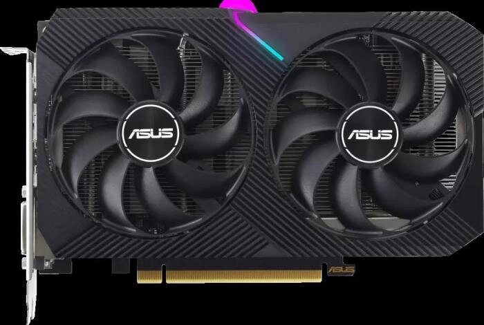 Видеокарта ASUS Dual GeForce RTX 3050 V2 OC Edition 8GB GDDR6 DUAL-RTX3050-O8G-V2 от компании 2255 by - онлайн гипермаркет - фото 1