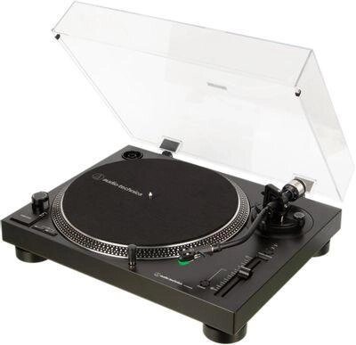 Виниловый проигрыватель Audio-Technica AT-LP120XUSB, ручной, черный [80000383] от компании 2255 by - онлайн гипермаркет - фото 1