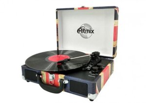 Виниловый проигрыватель виниловых дисков пластинок винила RITMIX LP-120B