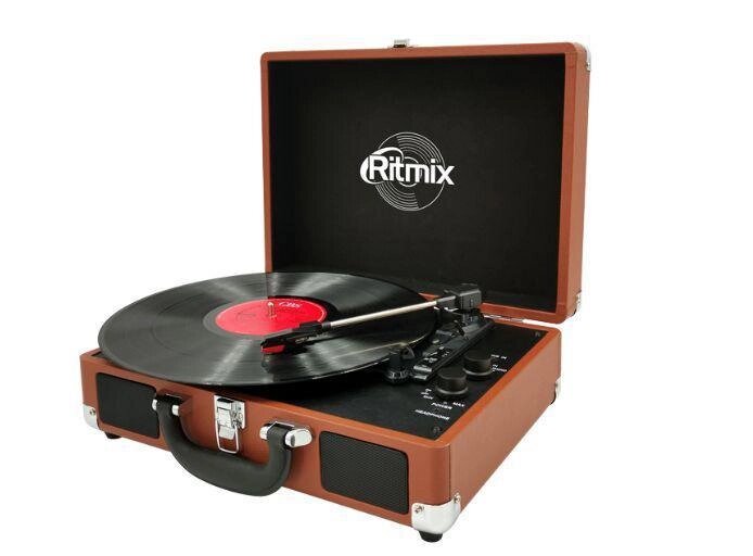 Виниловый проигрыватель виниловых дисков пластинок винила RITMIX LP-160B от компании 2255 by - онлайн гипермаркет - фото 1