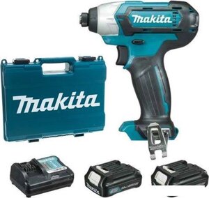 Винтоверт Makita TD110DWAE (с 2-мя АКБ, кейс)