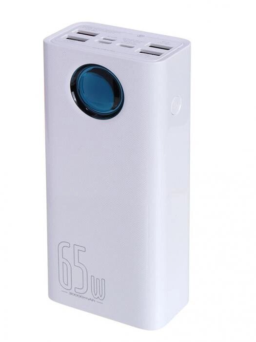 Внешний аккумулятор Baseus Power Bank Amblight Digital Display Fast Charge 30000mAh White PPLG000102 от компании 2255 by - онлайн гипермаркет - фото 1