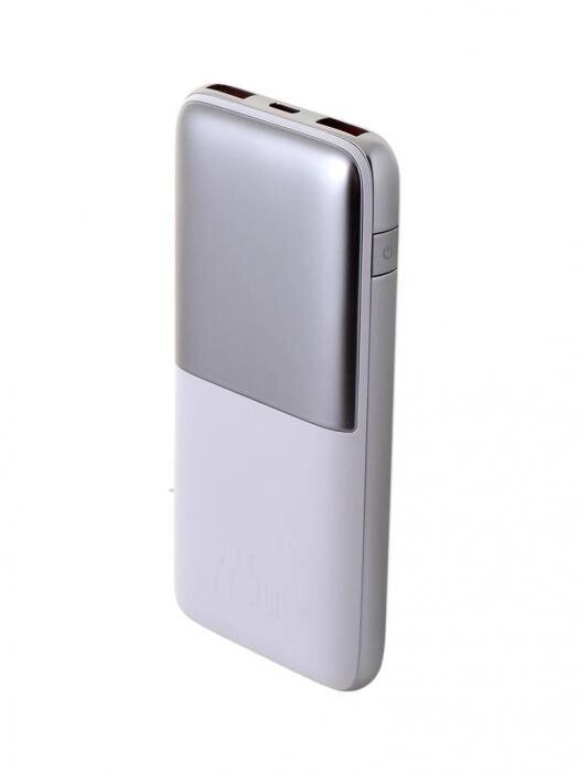 Внешний аккумулятор Baseus Power Bank Bipow Pro 10000mAh 22.5W белый пауэрбанк для телефона от компании 2255 by - онлайн гипермаркет - фото 1