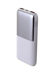 Внешний аккумулятор Baseus Power Bank Bipow Pro 10000mAh 22.5W белый пауэрбанк для телефона