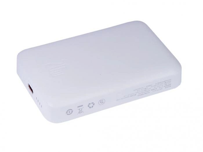 Внешний аккумулятор Baseus Power Bank Magnetic Mini Wireless Fast Charge 10000mAh 20W White PPCX030002 от компании 2255 by - онлайн гипермаркет - фото 1