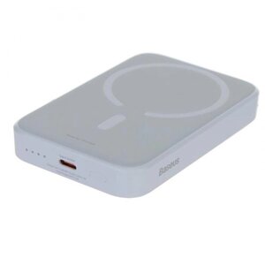 Внешний аккумулятор Baseus Power Bank Magnetic Mini Wireless Fast Charge 2022 6000mAh 20W White PPCX130002
