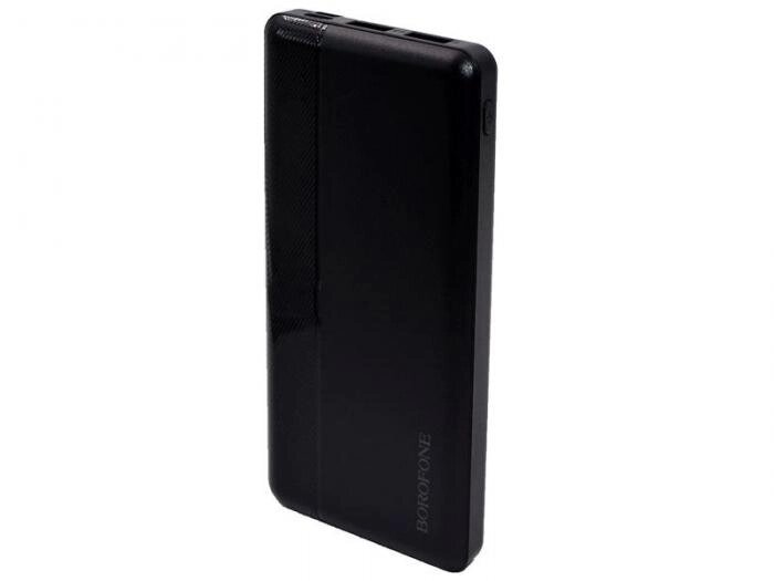 Внешний аккумулятор Borofone Power Bank BJ24 10000mAh черный Пауэрбанк для зарядки телефона от компании 2255 by - онлайн гипермаркет - фото 1