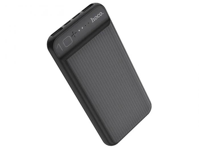 Внешний аккумулятор Hoco J52 Newjoy Mobile Power Bank 10000mAh черный 115161 пауэрбанк для телефона от компании 2255 by - онлайн гипермаркет - фото 1