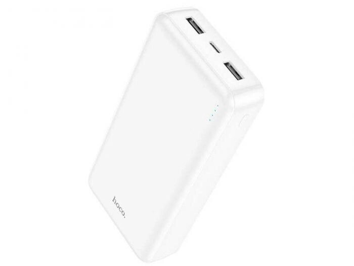 Внешний аккумулятор Hoco Power Bank J100A High-Ranking 20000mAh белый Пауэрбанк для зарядки телефона от компании 2255 by - онлайн гипермаркет - фото 1