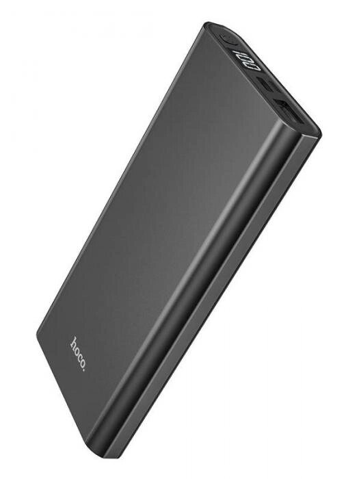 Внешний аккумулятор Hoco Power Bank J68 10000mAh черный пауэрбанк  портативная зарядка для телефона от компании 2255 by - онлайн гипермаркет - фото 1
