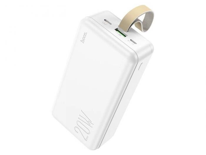 Внешний аккумулятор Hoco Power Bank J87B 30000mAh белый пауэрбанк для зарядки телефона от компании 2255 by - онлайн гипермаркет - фото 1