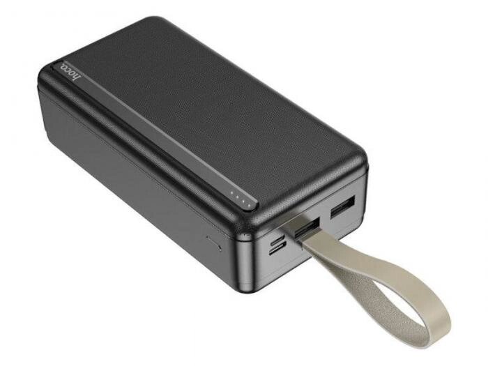 Внешний аккумулятор Hoco Power Bank J91B 30000mAh черный пауэрбанк для зарядки телефона от компании 2255 by - онлайн гипермаркет - фото 1