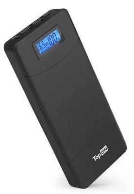 Внешний аккумулятор (Power Bank) TOPON TOP-T72,  18000мAч,  черный [101304] от компании 2255 by - онлайн гипермаркет - фото 1