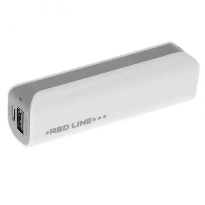 Внешний аккумулятор Red Line Power Bank R-3000 3000mAh White-Grey УТ000038617 от компании 2255 by - онлайн гипермаркет - фото 1