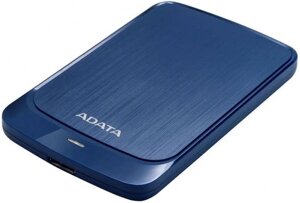 Внешний диск HDD A-Data HV320, 1ТБ, синий [ahv320-1tu31-cbl]