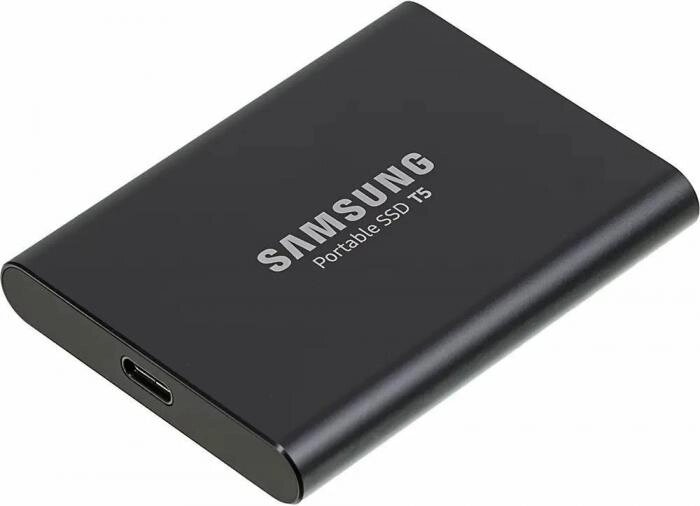 Внешний диск SSD Samsung T5 MU-PA1T0B/WW, 1ТБ, черный от компании 2255 by - онлайн гипермаркет - фото 1