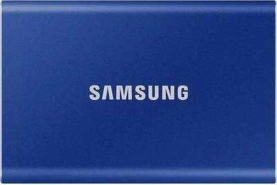 Внешний диск SSD Samsung T7 MU-PC1T0H/WW, 1ТБ, синий от компании 2255 by - онлайн гипермаркет - фото 1