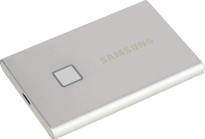 Внешний диск SSD Samsung T7 Touch MU-PC1T0S/WW, 1ТБ, серый от компании 2255 by - онлайн гипермаркет - фото 1