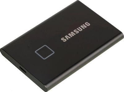 Внешний диск SSD Samsung T7 Touch MU-PC2T0K/WW, 2ТБ, черный от компании 2255 by - онлайн гипермаркет - фото 1