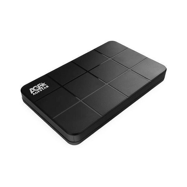 Внешний корпус для HDD / SSD AgeStar 3UB2P1C Black от компании 2255 by - онлайн гипермаркет - фото 1