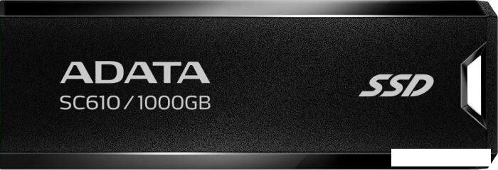 Внешний накопитель ADATA SC610 1TB SC610-1000G-CBK/RD от компании 2255 by - онлайн гипермаркет - фото 1