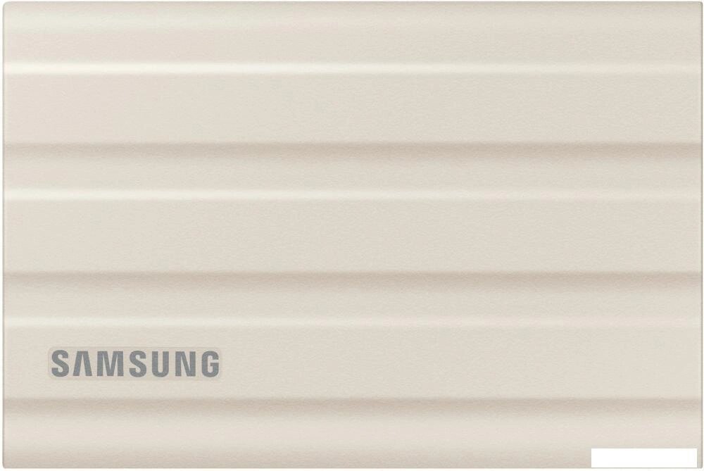 Внешний накопитель Samsung T7 Shield 2TB (бежевый) от компании 2255 by - онлайн гипермаркет - фото 1