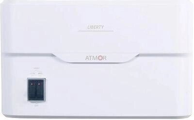 Водонагреватель ATMOR Liberty 3195633,  проточный,  5кВт,  кран,  белый от компании 2255 by - онлайн гипермаркет - фото 1