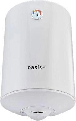 Водонагреватель OASIS Standart EcoER-80, проточно-накопительный, 1.5кВт, 80л, белый