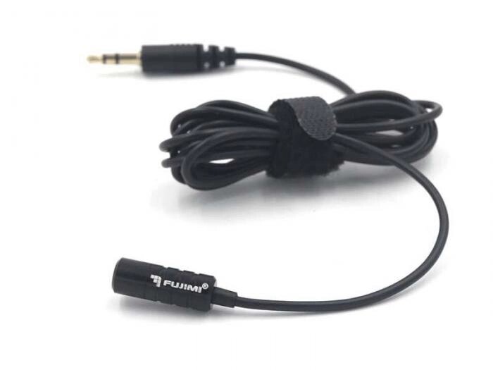 Всенаправленный конденсаторный петличный микрофон для телефона пк Fujimi FJ-LAV ONE петличка от компании 2255 by - онлайн гипермаркет - фото 1
