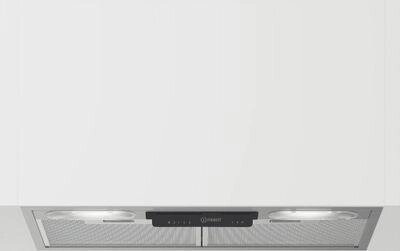 Встраиваемая вытяжка Indesit INAE 52FLS X, управление кнопочное, 2 мотора, серебристый [869890500050] от компании 2255 by - онлайн гипермаркет - фото 1