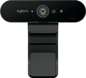 Web-камера Logitech Brio, черный/оранжевый [960-001105/960-001107]