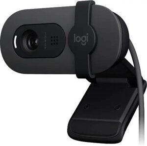 Web-камера Logitech HD Webcam Brio 90, черный [960-001581]