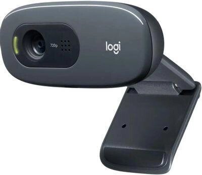 Web-камера Logitech HD Webcam C270,  черный [960-001063/960-000584] от компании 2255 by - онлайн гипермаркет - фото 1