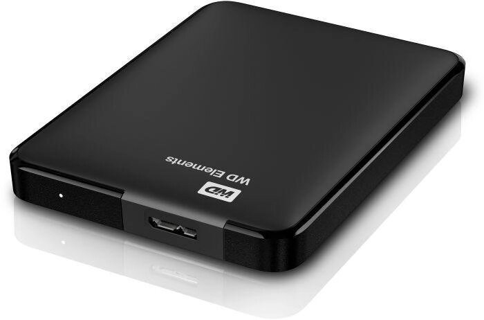 Western Digital Elements Portable 1Tb USB 3.0 WDBUZG0010BBK-EESN / WDBUZG0010BBK-WESN от компании 2255 by - онлайн гипермаркет - фото 1