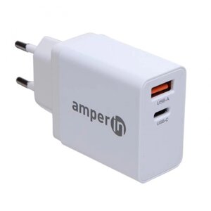Зарядное устройство amperin YDS-TC045-011PK USB-A - USB-C 45W white 101843